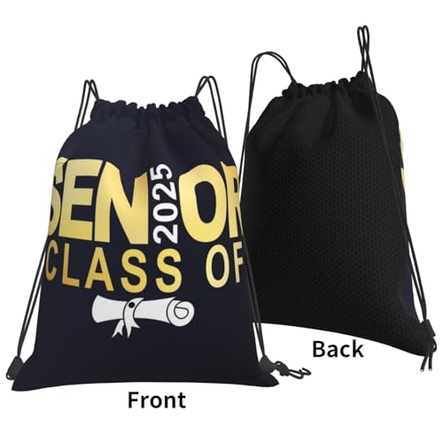 Class Of 2025 Graduation Gifts Drawstring Backpack Gym Bag Swimming Sports Backpack For Women Men3