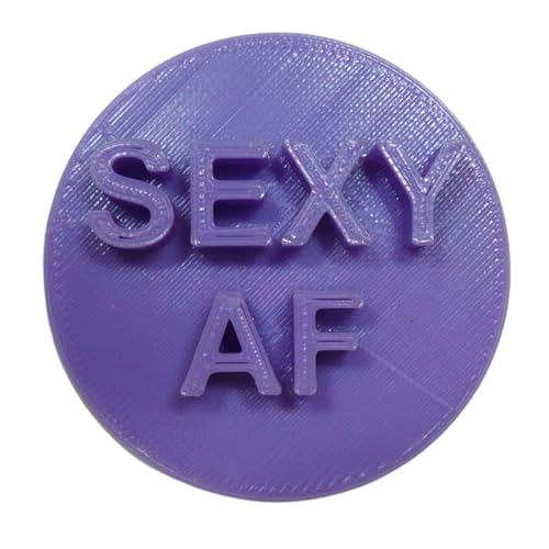 SEXY AF CANDY HEART COOKIE STAMP EMBOSSER MADE IN USA PR5480
