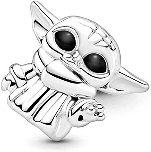 EZ Tuxedo Baby Cute Yoda The Child Charms 925 Sterling Silver Bead for Bracelets - Image 4