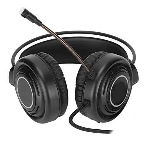 Gaming-headset, omnidirectioneel instelbaar volume Game-hoofdtelefoon 6,5 ft kabel voor pc voor Xbox voor PS4
