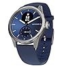 Withings ScanWatch 2, Heart Health Hybrid Smartwatch for Men & Women - ECG, SPO2, Temperature Monitoring, Sleep, Respiratory Health, Cycle Monitoring, 35 day Battery Life, iOS & Android, 42mm Blue