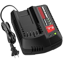 Powilling CMCB104 Replace for Craftsman V20 Battery Charger, Compatible with Craftsman 20V Max Lithium Battery CMCB202 CMCB204 CMCB201 CMCB206 CMCB209