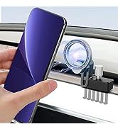 TOPABYTE Tesla Telefon Tutucu, Mag-Safe için, Manyetik Araç Havalandırma Tutucu, Model 3, Mod için...