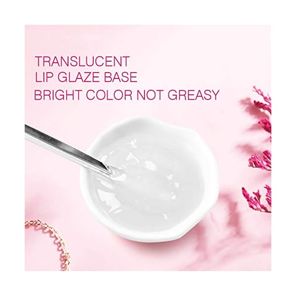 2Pack-DIY-Homemade-Moisturizing-Lip-Gloss-Base-Lip-Makeup-Primer-Basic-Lipstick-Material-Natural-Non-stick-Clear-Lip-Gloss-Base-Making-Lip-Gloss-Supplies-2Pack-100ml 2Pack DIY Homemade Moisturizing Lip Gloss Base, Lip Makeup Primer Basic Lipstick Material, Natural Non-stick Clear Lip Gloss Base Making Lip Gloss Supplies, 2Pack 100ml (Transparent)