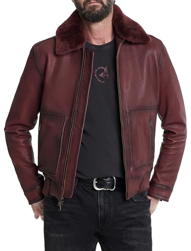 John Varvatos Men's Claremont Aviator Jacket4