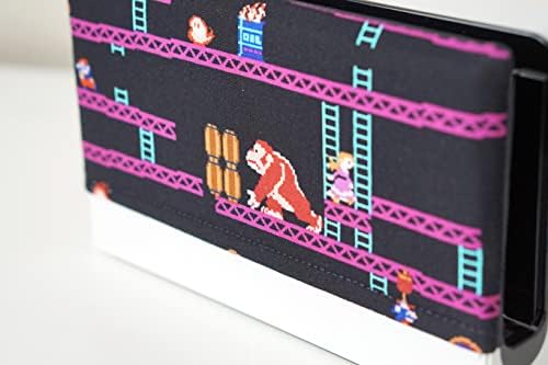 Padded Dock Sock Cover Made for Nintendo Switch - OLED Compatible | Accessories, Dock + Screen Protection (DK)