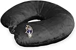 Northwest NFL Baltimore Oreiller de cou de Ravens, 12" x 13", noir