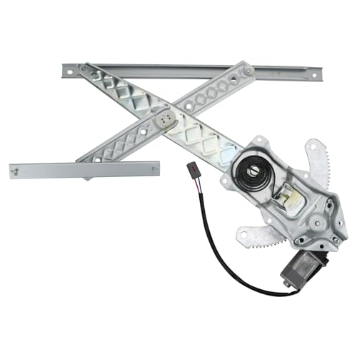 Image of TRQ Front Left Power Window Regulator & Motor Assembly Drivers Side Compatible with 1997-2003 Ford F-150 2004 F-150 Heritage 1997-1999 F-250 FO1350151