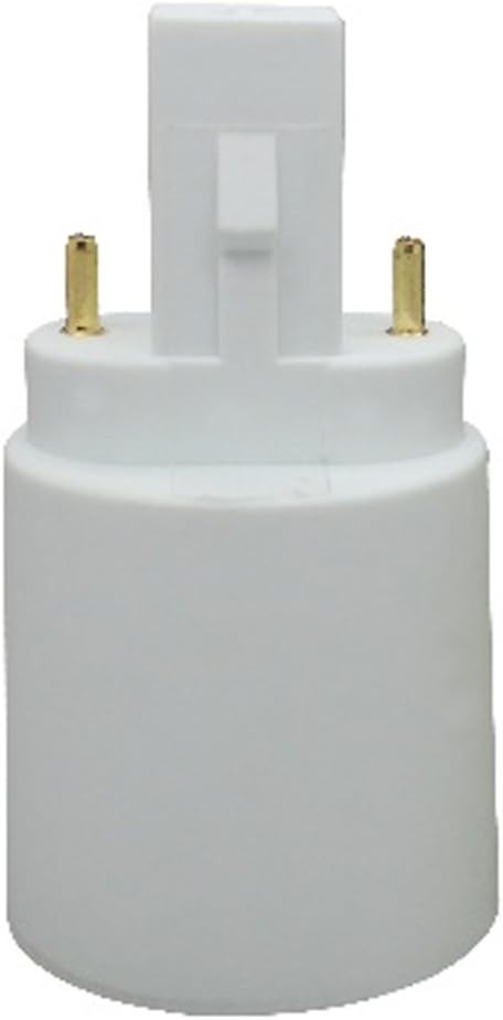 G23 to E27/E26 2-Pin Light Sockets Adapter, Light Bulb Socket, Bulb Base Adapter, Converts LED Light Holder Lamp Adapter Socket Changer (Pack of 5)