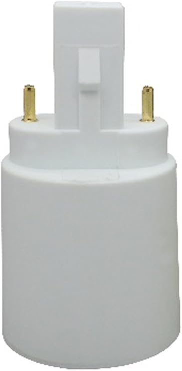 G23 to E27/E26 2-Pin Light Sockets Adapter, Light Bulb Socket, Bulb Base Adapter, Converts LED Light Holder Lamp Adapter Socket Changer (Pack of 10)