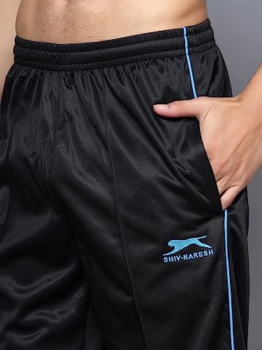 Image of Shiv Naresh Men's Regular Fit Mid Rise Track Pant