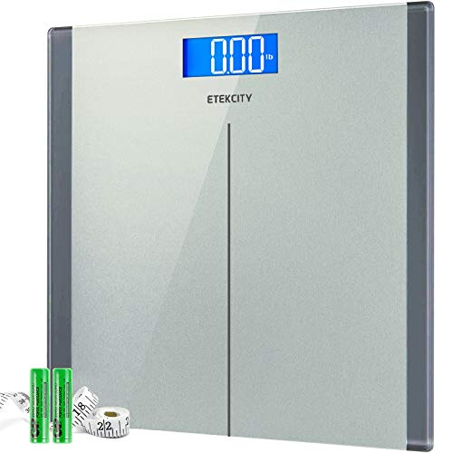 Etekcity EB9380H SILVER Scale For Body Weight, Bathroom Digital Electric Scale cover