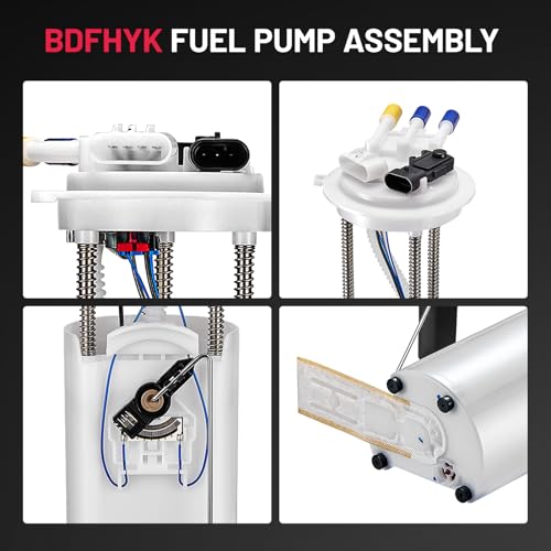 Image of BDFHYK Fuel Pump Module Assembly E3500M Compatible with Chevrolet Pickup Silverado 1999-2004, Compatible with GMC Sierra 1999-2004 4.3L 4.8L 5.3L 6.0L 8.1L w /Sending Unit Fuel Pressure Sensor