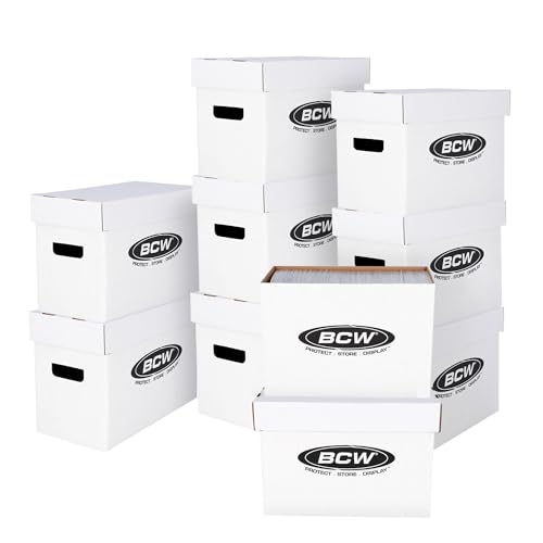 BCW Short Comic Storage Box - 10 Pack