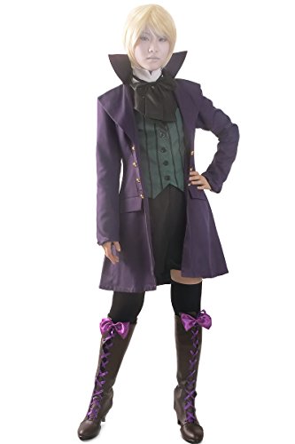 miccostumes Women's Alois Trancy Cosplay Costume (Women M, Purple)