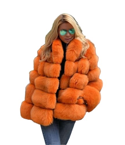 Ownwfeat Winter Fur Coat Women Fluffy Jacket Stand Collar Fur