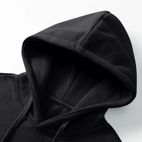 Cambkatl Men's Oversized Hoodies Long Sleeve Basic Solid Sweatshirt 2025 Fall Casual Pullover Loose T-Shirts with Pocket4