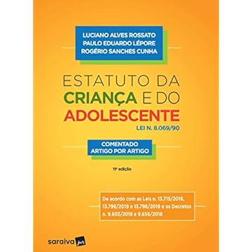Capa do livro Estatuto da criança e do adolescente - 11ª edição de 2019: Lei n. 8.069/90