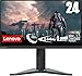 Produktbild Lenovo G24-20 | 23,8" Full HD Gaming Monitor | 1920x1080 | 144Hz | 350 nits | 1ms Reaktionszeit | HDMI | DisplayPort | AMD Radeon FreeSync | schwarz
