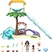 Mattel Disney Moana 2 Toys, Moana’s Island Adventure Playset with Moana & Simea Small Dolls, 2 Character Friends, 5 Play Areas & 8 Accessories