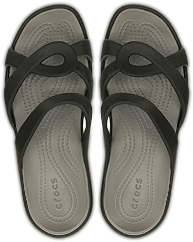 Crocs Men's On The Clock Work Sneakers, Slip Resistant Shoes, Triple Black, 12 | Image 5