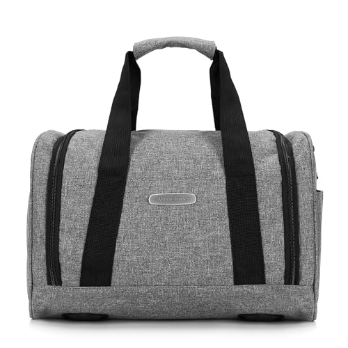 Petit sac de voyage WITTCHEN gris de taille S pour le sport et les déplacements courts