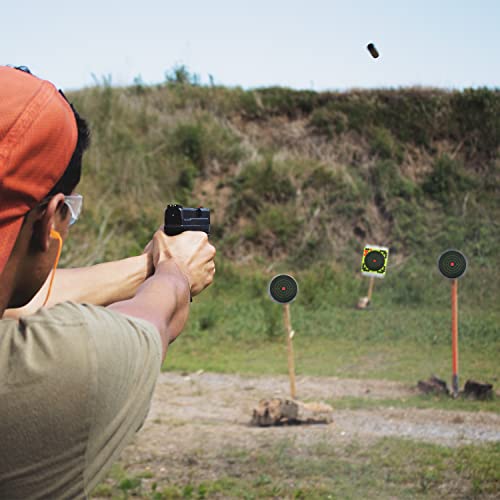 Toymis 135Pcs 3 & 8 Inch Shooting Targets Stickers With 420 Pcs Cover Patches Round Splatter Targets For Shooting Range Self Adhesive Targets For Archery Bow, Hunting Training (2 Sizes) #TOP4