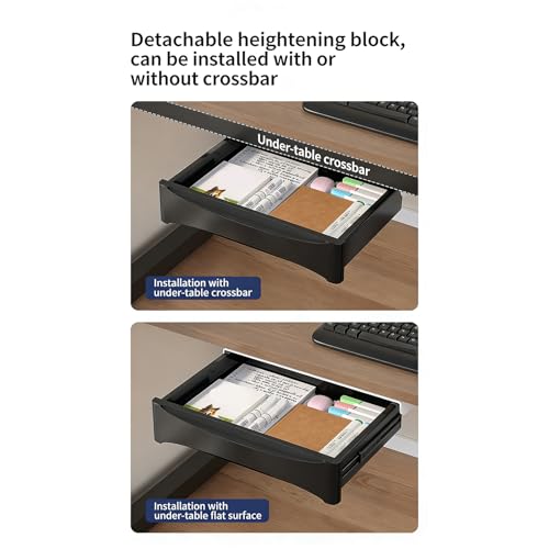 Rangement pour tiroirs de table sous bureau pour stopper le désordre - 7