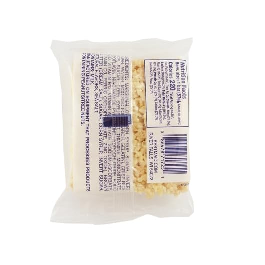 Marshmallow Brown Butter with Sea Salt Bar by Best Maid – 1 Count (Pack of 24), Pack of 24