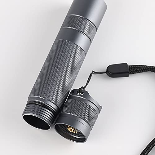 Litnit Gray Convoy S2+ With Luminus Sst40 ,Copper Dtp Board And Ar-Coated Inside, Temperature Protection,18650 Flashlight,Torch Light(No Battery) (Sst40 5000K 4Modes) #TOP2