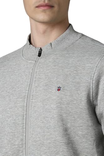 Image of Louis Philippe PolyMen's Cotton Round Neck Sweatshirt