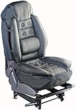 WESTFALIA Automotive Ergonomische Sitzauflage fürs Auto Lederimitat Komfortsitz