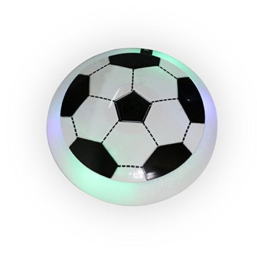 Image of Vibgyor Vibes Indoor Outdoor Air Power Soccer Hover Disk Ultra Glow with Foam Bumpers