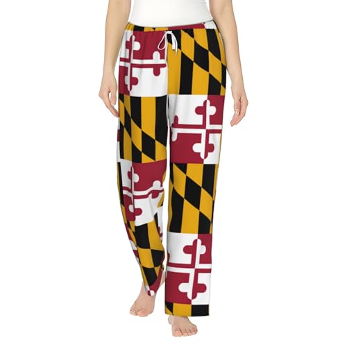 Pantalon de détente pour femme Maryland imprimé extensible avec poches latérales