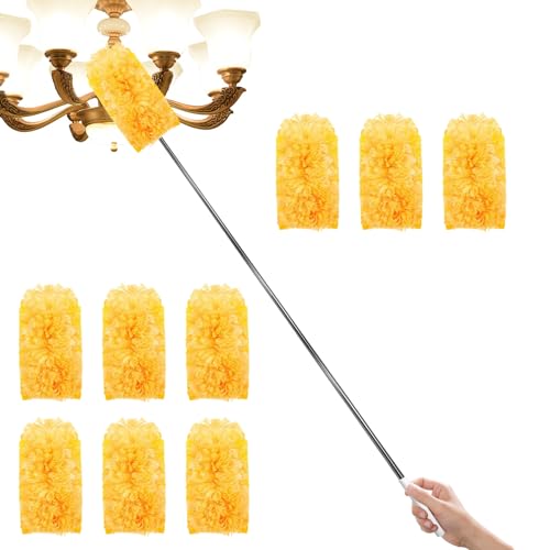 Nankoyal Plumeros Para Limpieza,Cepillo Flexible Para Eliminar Polvo,Plumón Extensible Para Coche Electrónica Muebles Ventana Librero Jarrón Lámpara Pared Suelo Techo Hogar - Techo Suelo Muebles Pared