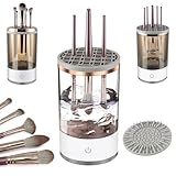 Makeup Brush Cleaner, Electric Makeup Brush Cleaner Machine, Automatic Cosmetic Brush Cleaner and Dryer for All Size Beauty Makeup Brush Set, Eyeshadow, Blush Brush, Great gifts for wife, girlfriend