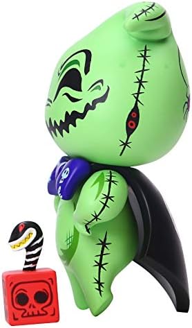 Enesco World of Miss Mindy Disney Villains Nightmare Before Christmas Oogie Boogie with Dice Figurine, 7 Inch, Greem