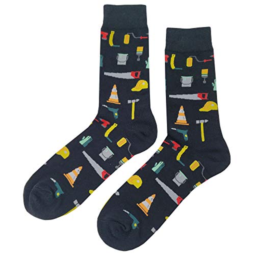 SockFly Construction Tool Novelty Socks