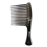 Diane Rake/Rage Comb Black, Hair detangler, hair brush, detangler, pulls out the knots in your hair,