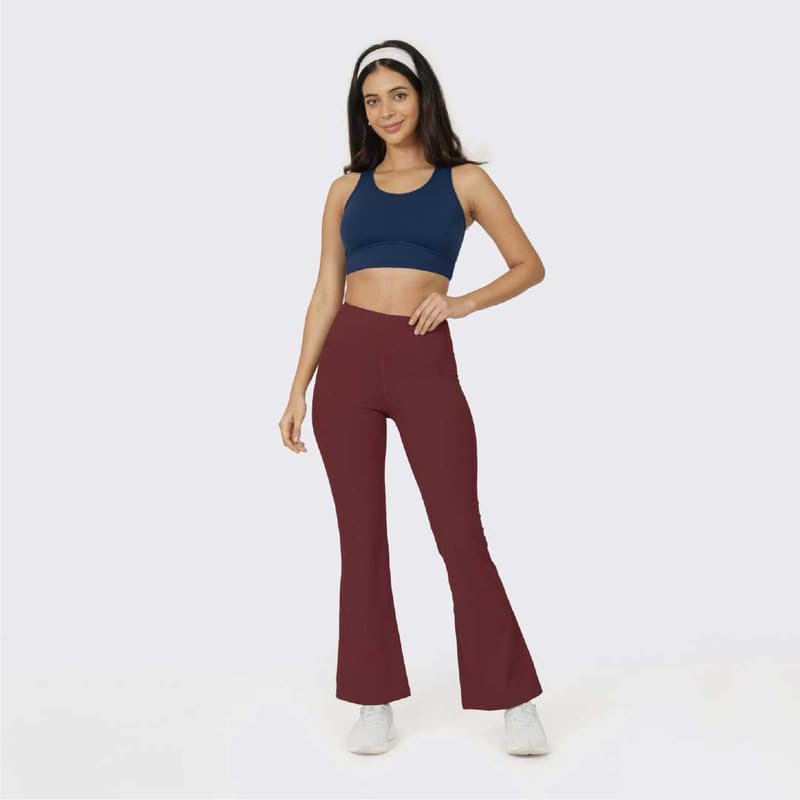 Image of BlissClub Ultimate Flare Pants Lite Tall for Women Above 5'5 ft