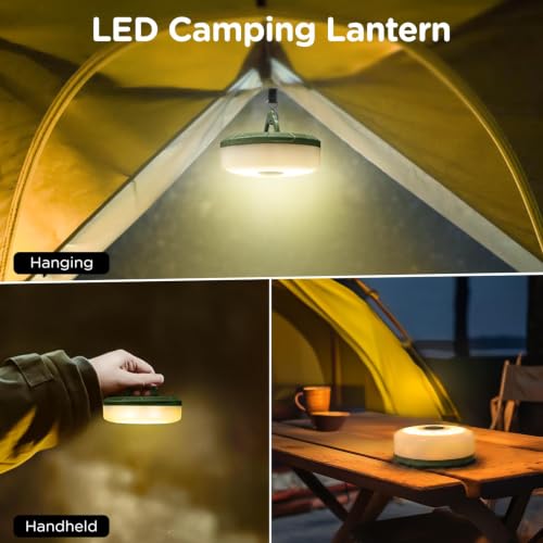 Image of OGERY 2-Pack Camping String Lights 4 in 1, 32.8FT Quick Storage 8 Modes