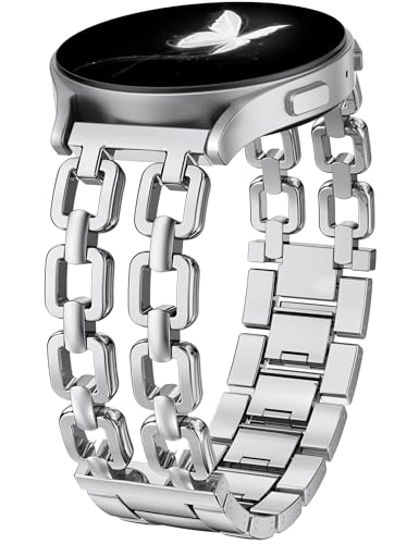 Bracelet Samsung Galaxy Watch 7 6 acier inoxydable élégant de bureau à vos soirées