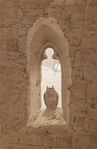 Lienzo de Caspar David Friedrich para transformar tu salón en un espacio gótico elegante