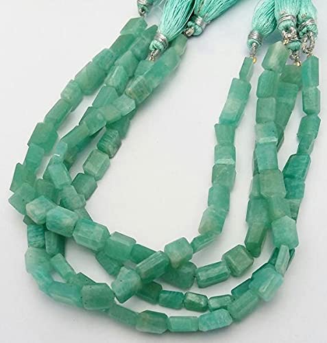 Amazonite nuggets perles pour créer des bijoux bohèmes et estivaux