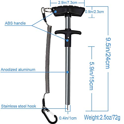 image for Lix&Rix Aluminum Fish Hook Remover and Aluminum Body Tungsten Side-Cut