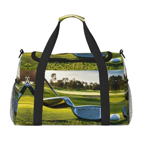 Bolsa de viaje para golf plegable que resuelve la falta de espacio