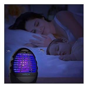 Mosquito Trap Elektronische Mosquito Killer Lamp, UV-licht Mosquito Fly Zapper Insect Moordenaar Niet-toxisch voor…