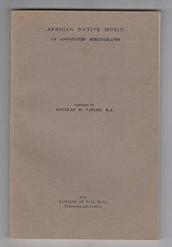 Paperback African Native Music: An Annotated Bibliography, Book