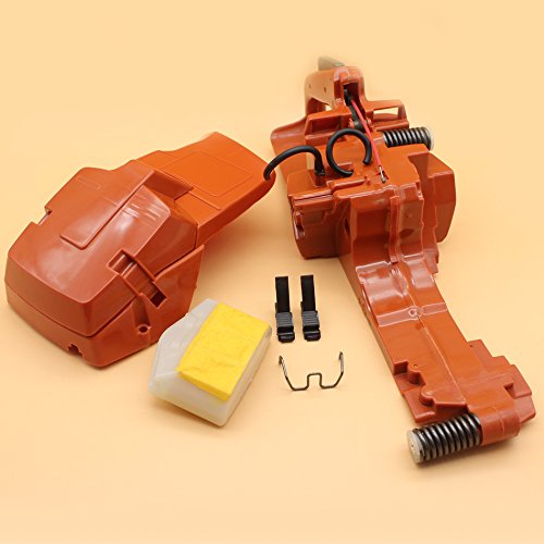 Tanque de combustible manija trasera cilindro motor filtro de aire cubierta clip para Husqvarna 365 371 372 XP 372XP 362 Motosierra