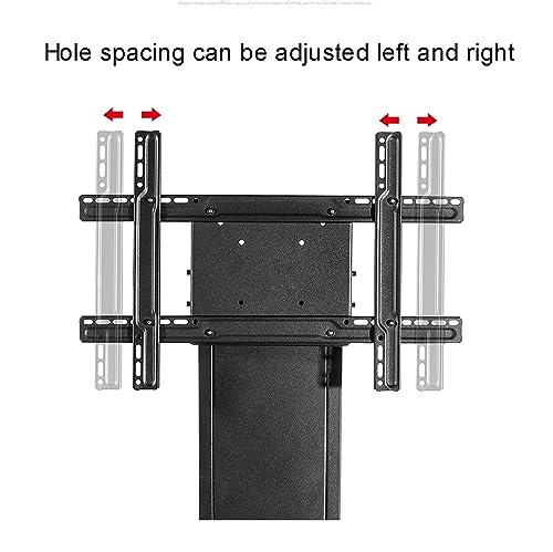 Soporte móvil para TV 32-65 pulgadas con ruedas y ajuste 0-90° miniatura 4